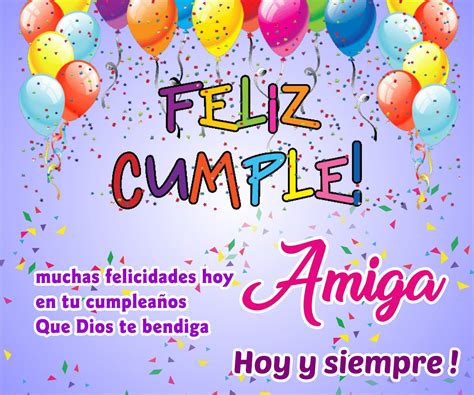 feliz cumple año para una amiga